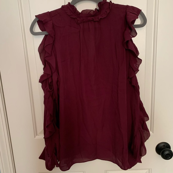 Perfect condition maroon Parker blouse! - Picture 3 of 5